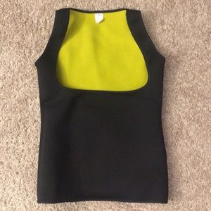 Neoprene waist trainer tank top women’s L